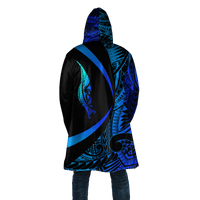 New Zealand Silver Fern Maori Tattoo Circle Style Cloak - Polynesian Pride