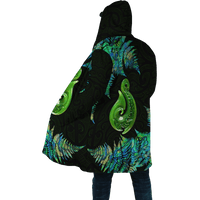 Aotearoa New Zealand Geen Maori Manaia Paua Shell Cloak - Polynesian Pride