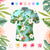 Custom Hawaii Islands Flowers Polo Shirt Polynesian Tribal CTM05 - Polynesian Pride