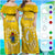 Custom Cook Islands Gospel Day Off Shoulder Maxi Dress Islands Map Plumeria Polynesian Pattern CTM05 Women - Polynesian Pride