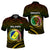 Custom Vanuatu Provinces Polo Shirt Coat Of Arms Mix Flag CTM14 - Polynesian Pride
