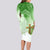 Happy Palm Sunday Long Sleeve Bodycon Dress With Polynesian Pattern LT05