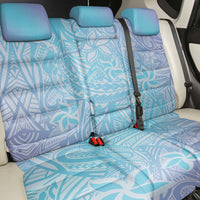 Baby Blue Gradient Polynesia Back Car Seat Cover Hawaiian Tribal Hammerhead Shark Tattoo LT14