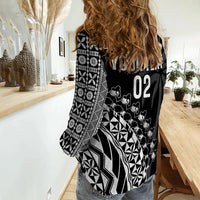 (Custom Personalised) Fiji Rugby Women Casual Shirt Fijian Cibi Dance Tapa Pattern Black LT14 - Polynesian Pride