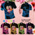 Custom Photo Polynesia Mother's Day Polo Shirt Polynesian Pattern Tropical Vibes CTM14