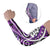 Plumeria Polynesian Arm Sleeve (Set of 2) Trending Purple LT6 Set of 2 Purple - Polynesian Pride