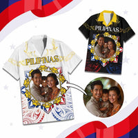 Custom Photo Philippines Independence Day Hawaiian Shirt Maligayang Araw ng Kalayaan Barong Patterns CTM05 Multicolor - Polynesian Pride