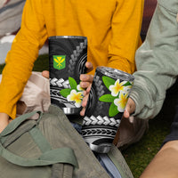 Custom AAPI Heritage Month Tumbler Cup Polynesian Tribal Tattoo