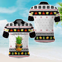 Custom Christmas Hawaii Symbols Polo Shirt Polynesian Tribal Pattern CTM05