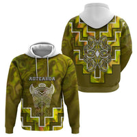 Custom New Zealand Aotearoa Iwi Hoodie Maori Tiki With Poutama Motifs CTM05 - Polynesian Pride