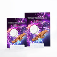 Custom Polynesian Family Star Map Acrylic Plaque The Day You Became My Parent