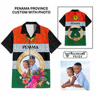 Penama Province Custom Hawaiian Shirt With Photo Vanuatuan Boar's Tusk Flag Multicolored