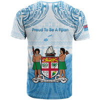 Custom Photo Fiji Day 1970 T Shirt Proud To Be A Fijian Tapa Pattern