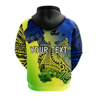 Custom Vanuatu Darvall Wilkins Hoodie Proud of Malampa LT13 - Polynesian Pride