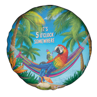 Hawaii Parrots Cocktail Summer Beach Vibe – Spare Tire Cover – LT9 - Polynesian Pride