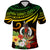 Personalized Photo Polynesian Polo Shirt Flower With Coat Of Arms CTM09 - Polynesian Pride