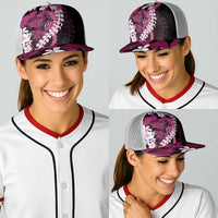 Akala Aloha Hawaii Lei Baseball Net Cap Tropical Flowers Elegant Vibe - Polynesian Pride