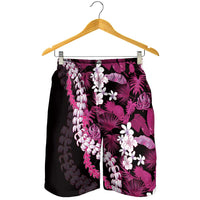 Akala Aloha Hawaii Lei Shorts for Men Tropical Flowers Elegant Vibe LT14 - Polynesian Pride