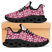 Akala Palaka Quilt Hawaii Clunky Sneakers Hawaiian Tropical Monstera Sea Turtle