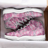 Alaka Aloha Hawaii Sneakers J11 Plumeria Lei With Palaka Motif LT14 - Polynesian Pride