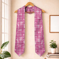 Alaka Hawaii Breadfruit Palaka Motifs Graduation Stole