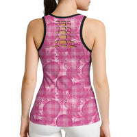 Alaka Hawaii Breadfruit Palaka Motifs Hollow Tank Top