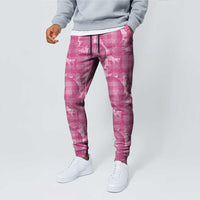 Alaka Hawaii Breadfruit Palaka Motifs Jogger Pants