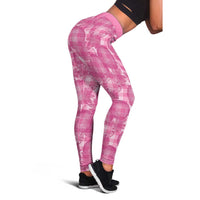 Alaka Hawaii Breadfruit Palaka Motifs Leggings
