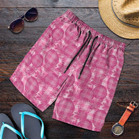 Alaka Hawaii Breadfruit Palaka Motifs Shorts for Men