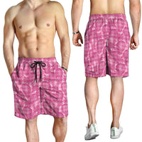 Alaka Hawaii Breadfruit Palaka Motifs Shorts for Men