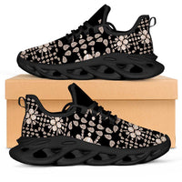 Aloha Hawaii Shell Quilt Clunky Sneakers Seamless Style - Polynesian Pride