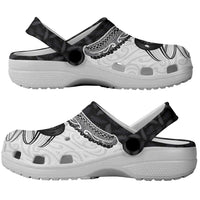 Aotearoa Lawn Bowls Clogs Shoes Maori and Silver Fern Half Style - Polynesian Pride