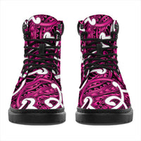 Aotearoa Maori Kowhaiwhai All Season Boots Mawhero Puhoro and Patiki
