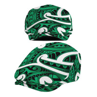 Aotearoa Maori Kowhaiwhai Jeff Hat Kakariki Puhoro and Patiki