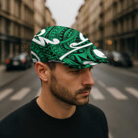 Aotearoa Maori Kowhaiwhai Jeff Hat Kakariki Puhoro and Patiki