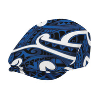 Aotearoa Maori Kowhaiwhai Jeff Hat Kikorangi Puhoro and Patiki