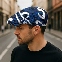 Aotearoa Maori Kowhaiwhai Jeff Hat Kikorangi Puhoro and Patiki