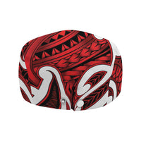 Aotearoa Maori Kowhaiwhai Jeff Hat Whero Puhoro and Patiki