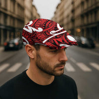 Aotearoa Maori Kowhaiwhai Jeff Hat Whero Puhoro and Patiki