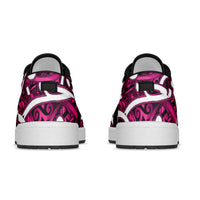 Aotearoa Maori Kowhaiwhai Low Sneakers Mawhero Puhoro and Patiki