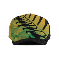 Australia New Zealand Rugby Jeff Hat Gradient Aboriginal Wallabies and Maori Black Fern LT9 Gradient - Polynesian Pride
