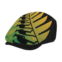 Australia New Zealand Rugby Jeff Hat Gradient Aboriginal Wallabies and Maori Black Fern LT9 - Polynesian Pride
