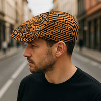 Basketball New Zealand Jeff Hat Gold Maori Ta Moko Indigenous - Polynesian Pride