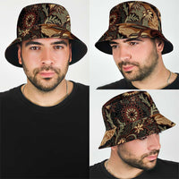 Batik Pedalaman Semen Lereng Style Bucket Hat Indonesian Traditional Pattern