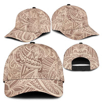 Beige Gradient Polynesia Classic Cap Hawaiian Tribal Hammerhead Shark Tattoo LT14 - Polynesian Pride