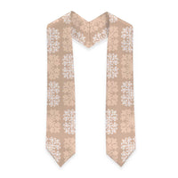 Beige Palaka Quilt Hawaii Graduation Stole Traditional Hawaii-plaid Pattern LT14 - Polynesian Pride