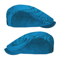 Blue Gradient Polynesia Jeff Hat Hawaiian Tribal Hammerhead Shark Tattoo LT14 - Polynesian Pride