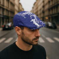 Blue Hawaii Jeff Hat Hammerhead Shark Tattoo Curve Polynesian - Polynesian Pride