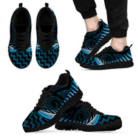 Blue Matariki New Zealand Sneakers Maori Poutama Galaxy Vibes