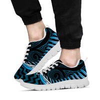 Blue Matariki New Zealand Sneakers Maori Poutama Galaxy Vibes